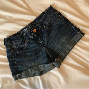 Aeropostale Low-Rise Jean Shorts